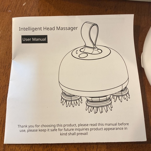 Smart scalp head massager waterproof USB rechargeable for human or pets new - Picture 4 of 16